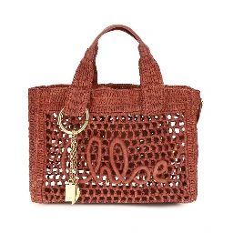 Multicolor Raffia Shoulder Bag