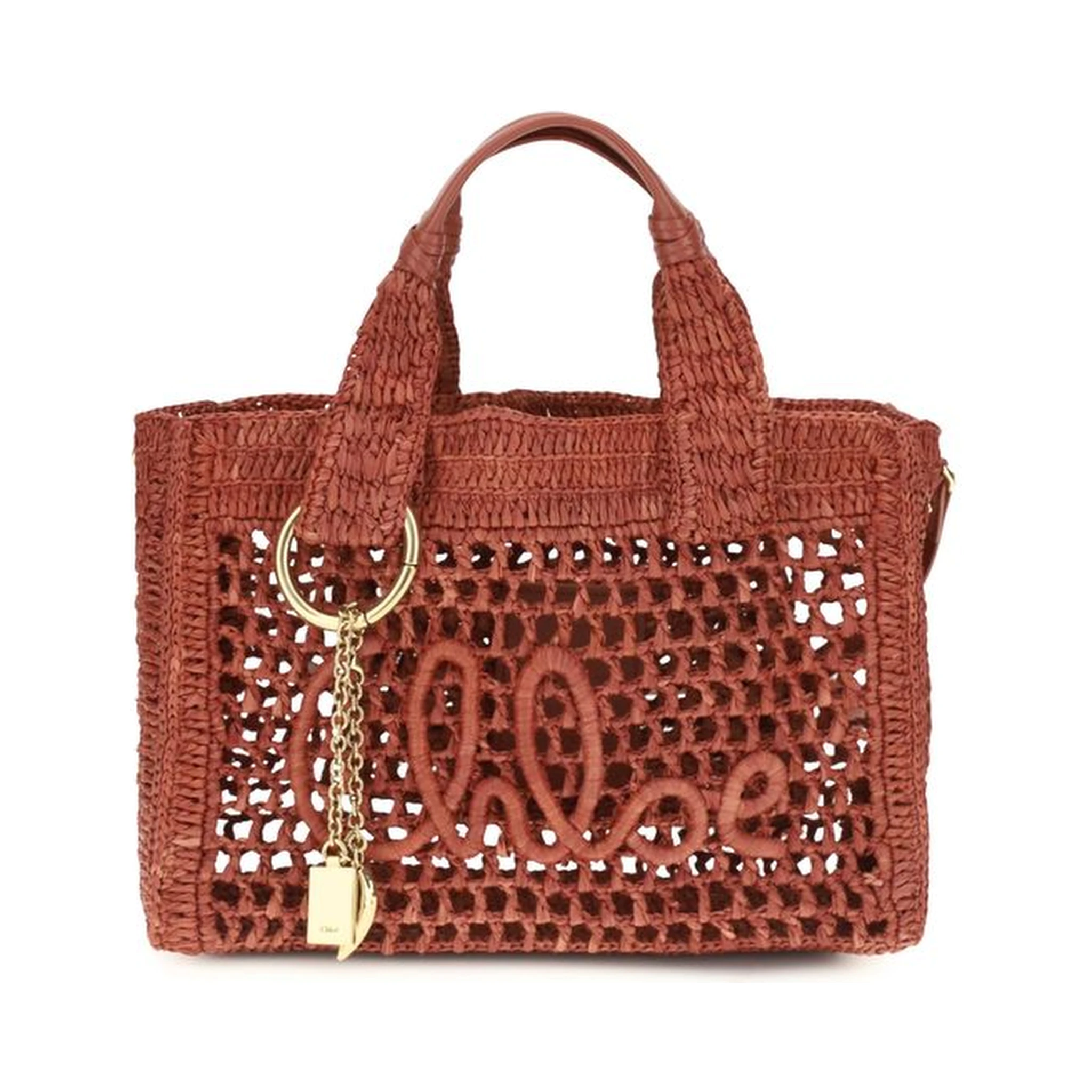 Multicolor Raffia Shoulder Bag