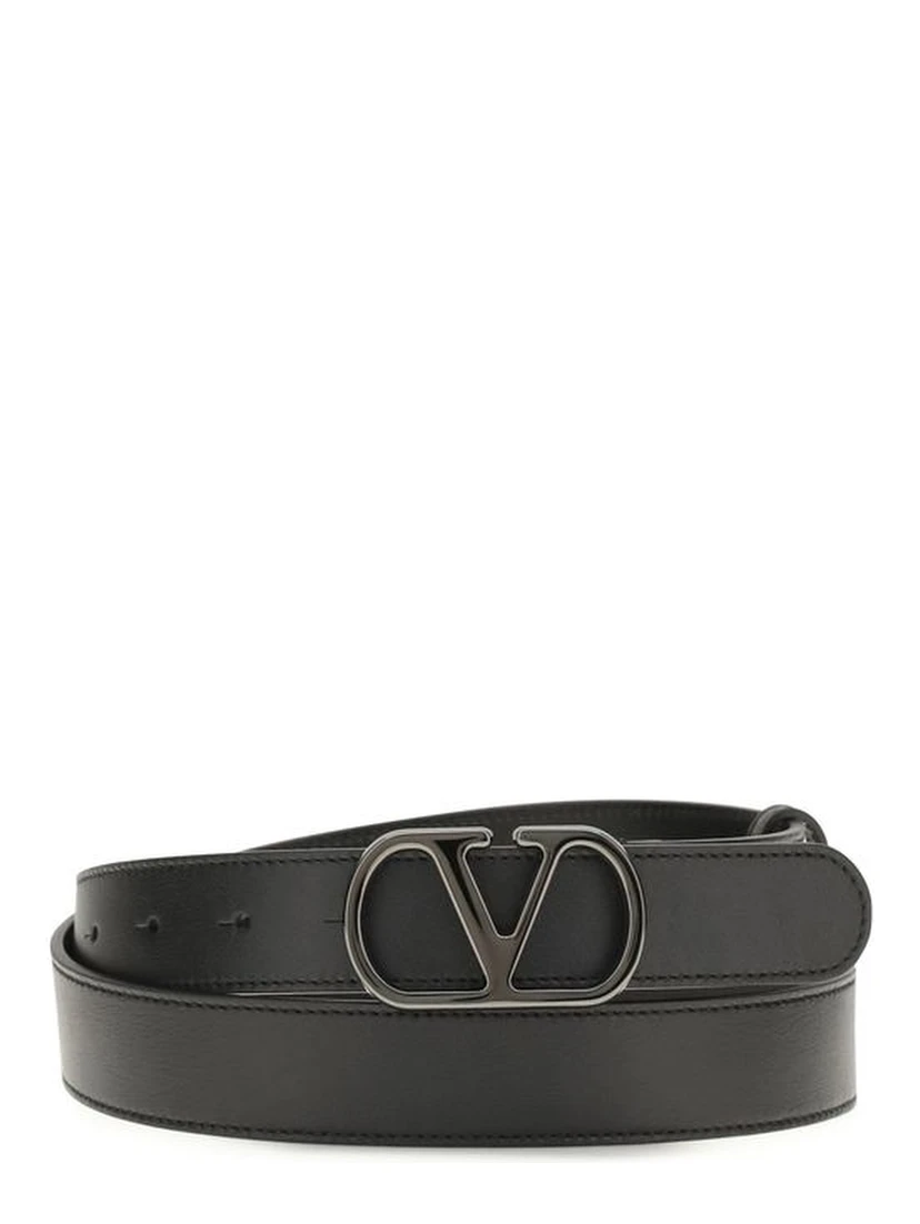 Black Calf Leather Bos Taurus Regular Belt