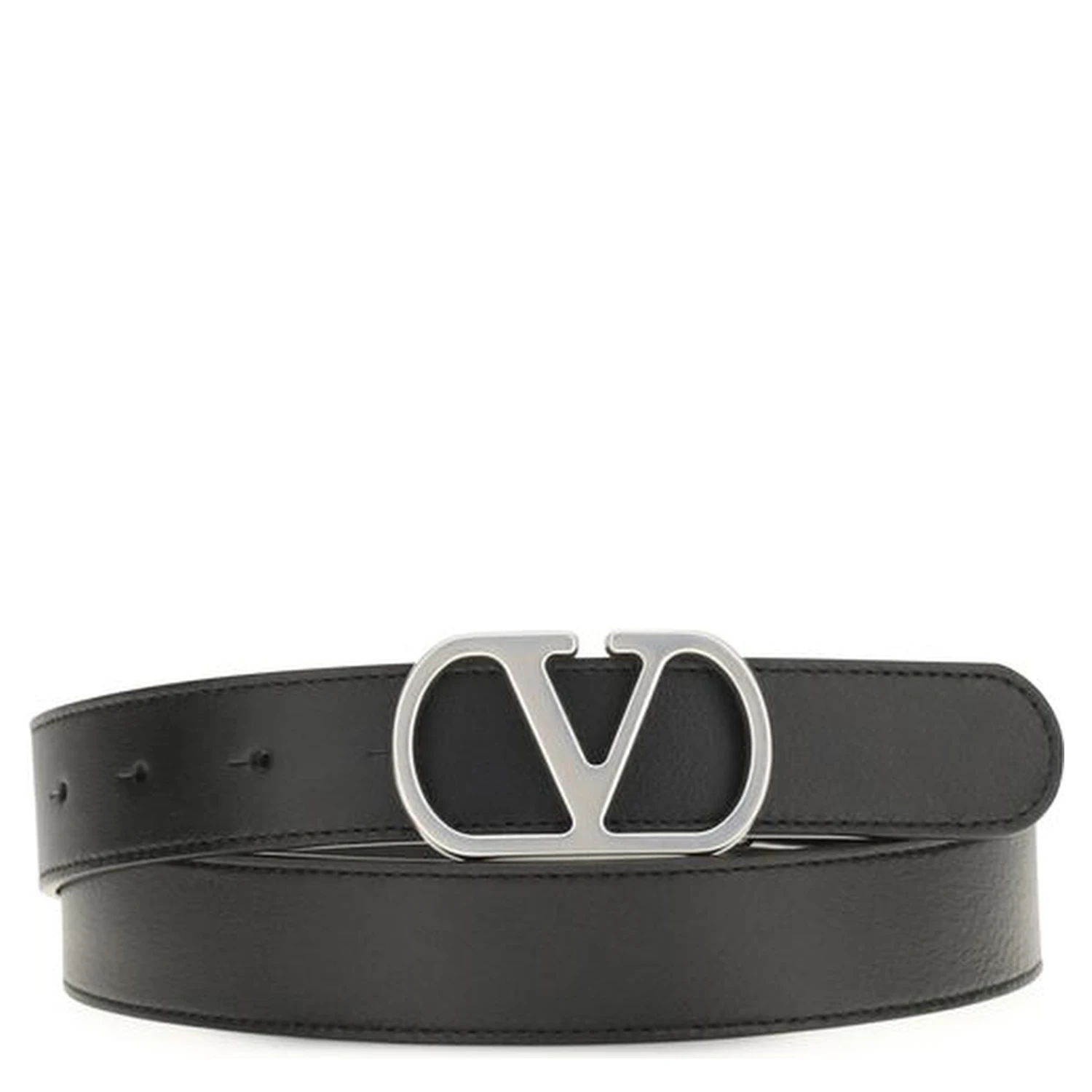 Black Calf Leather Bos Taurus Regular Belt