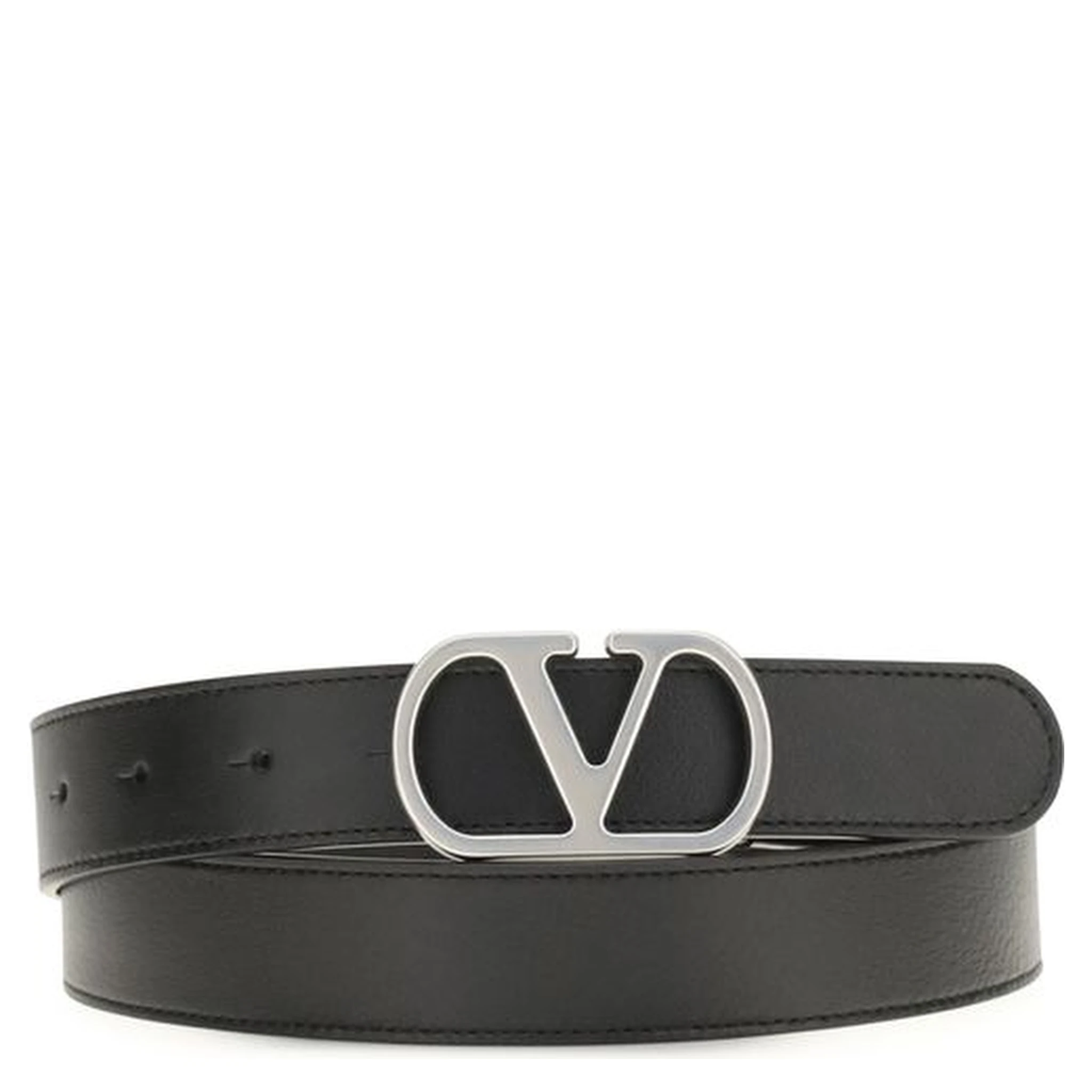 Black Calf Leather Bos Taurus Regular Belt