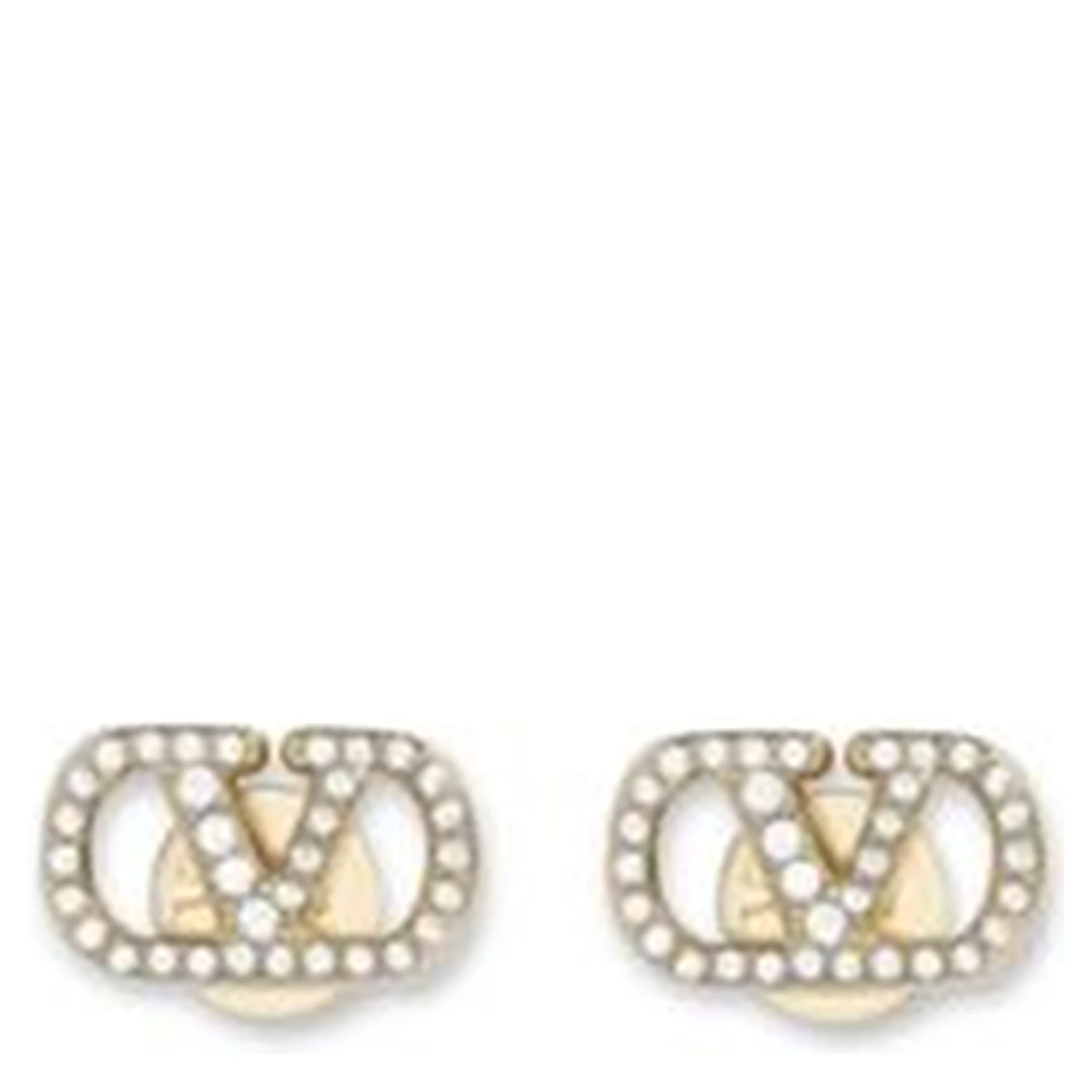 Gold Brass Earrings