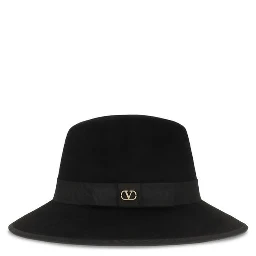 Black Cotton Fedora