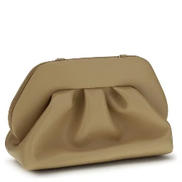 Beige Other Fibres Clutch Bag