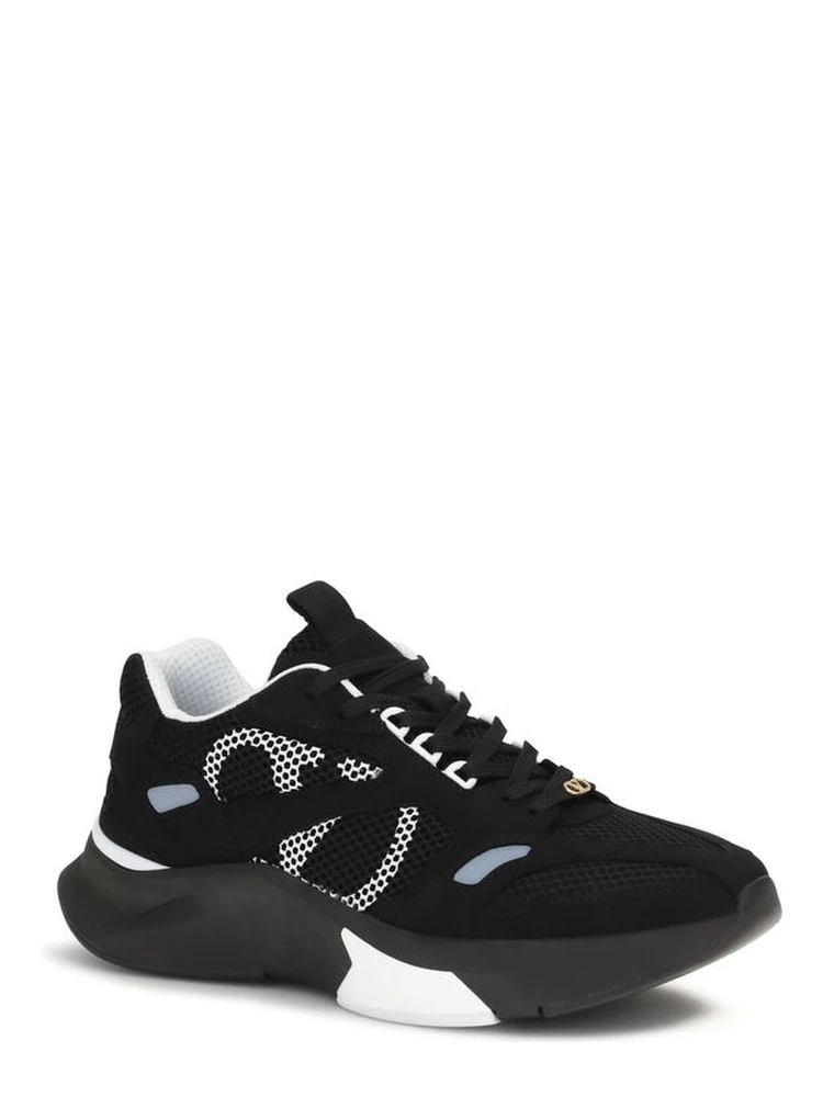 Black Fabric Athletic Sneakers alternative