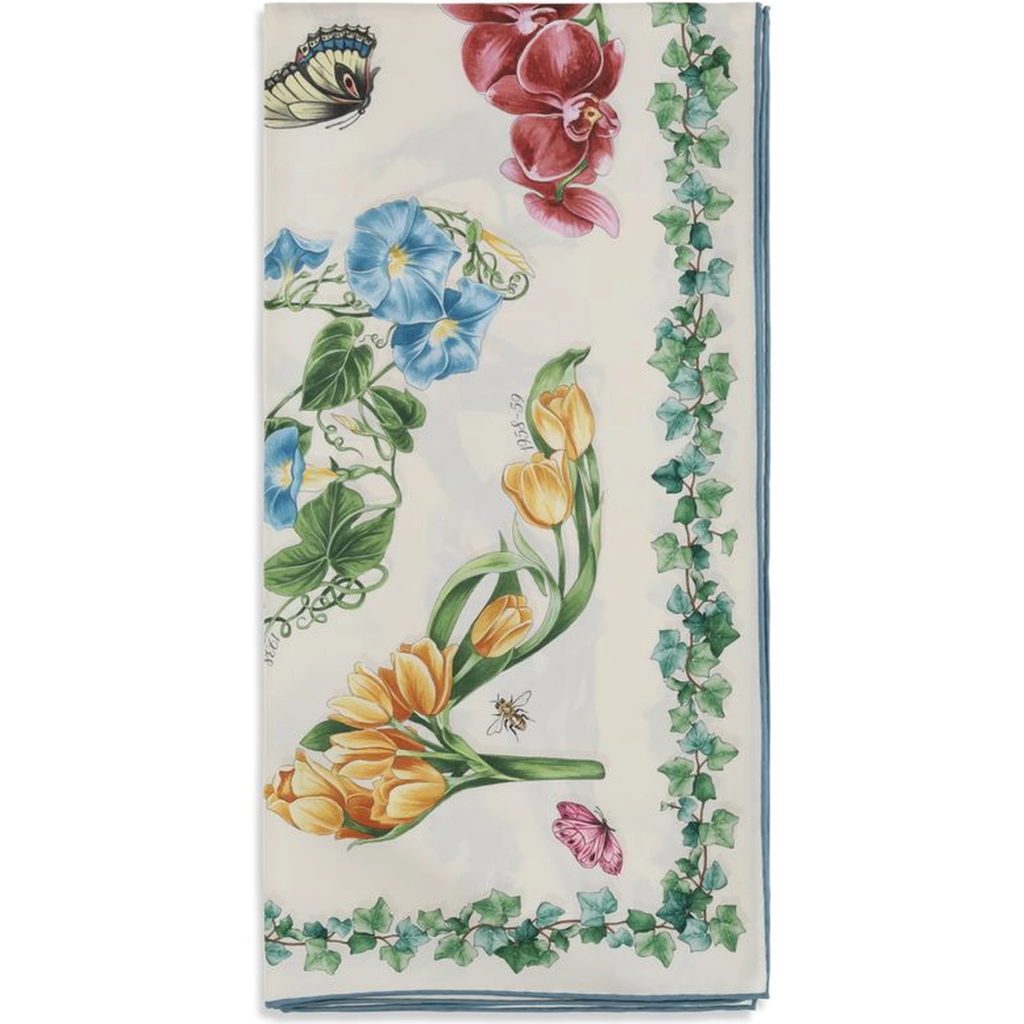 Multicolor Silk Scarf