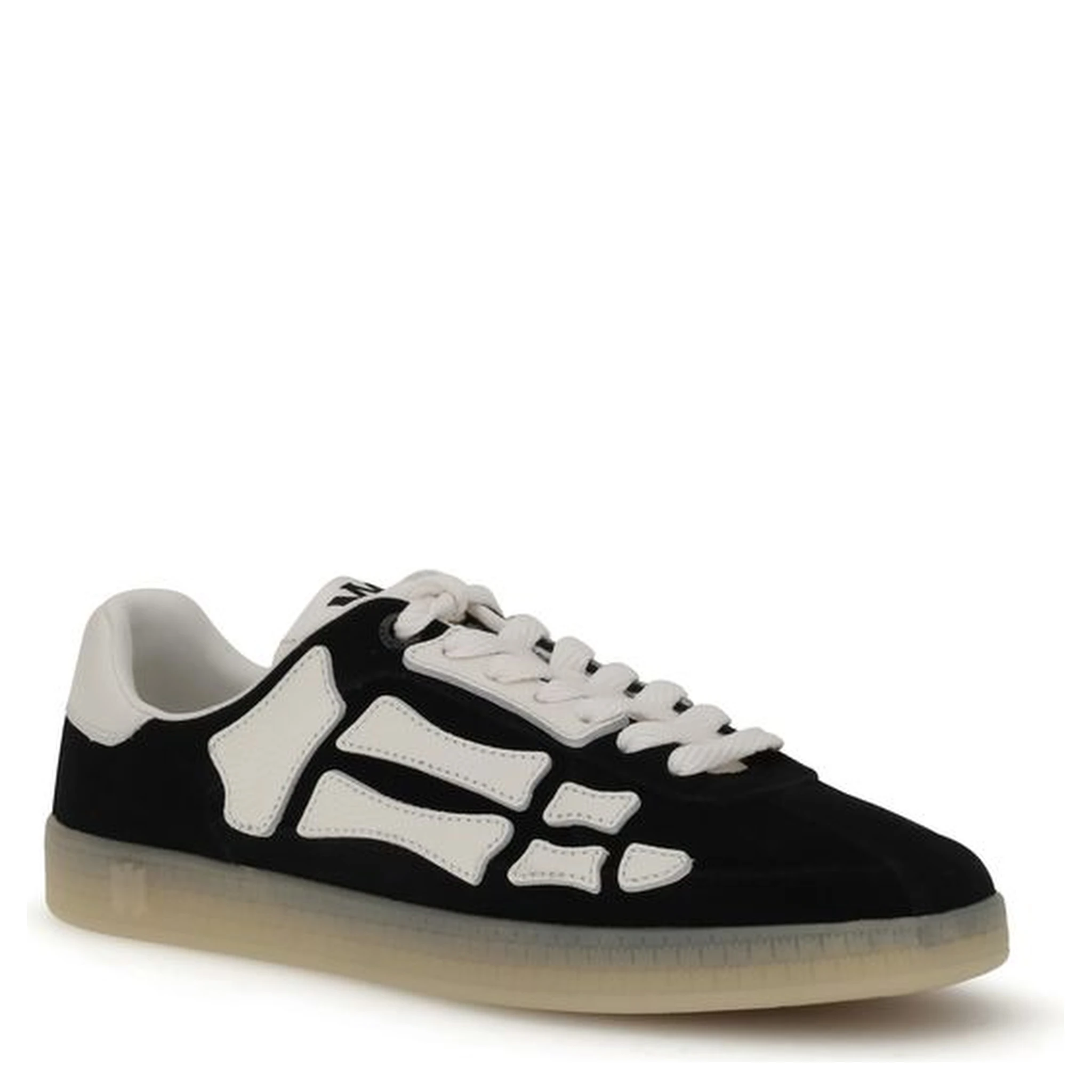 Black Calf Leather Bos Taurus Athletic Sneakers