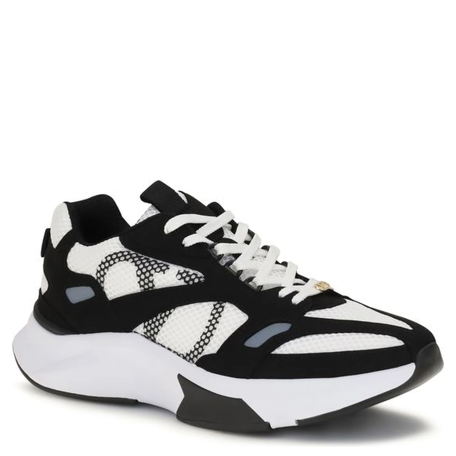 Multicolor Fabric Athletic Sneakers