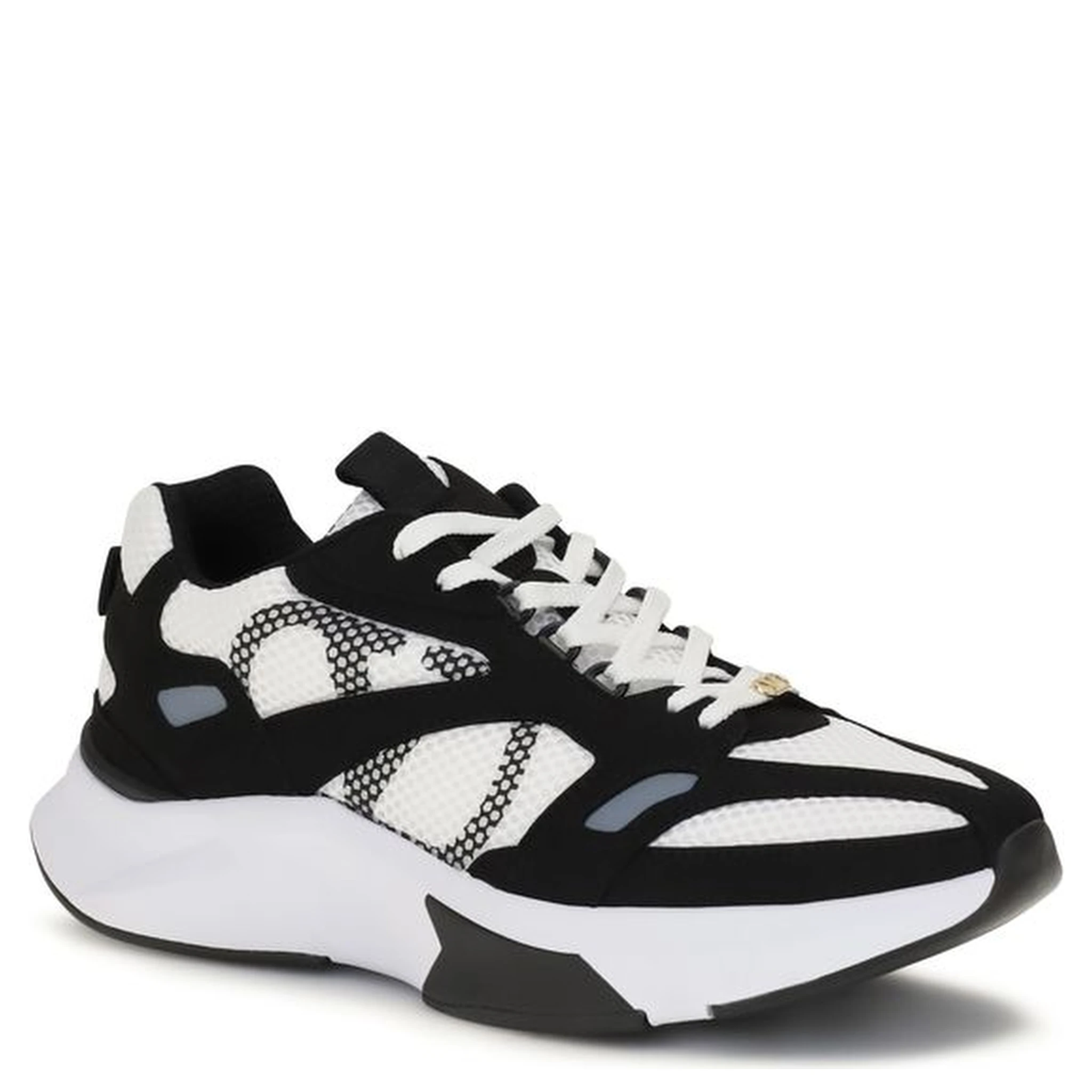 Multicolor Fabric Athletic Sneakers