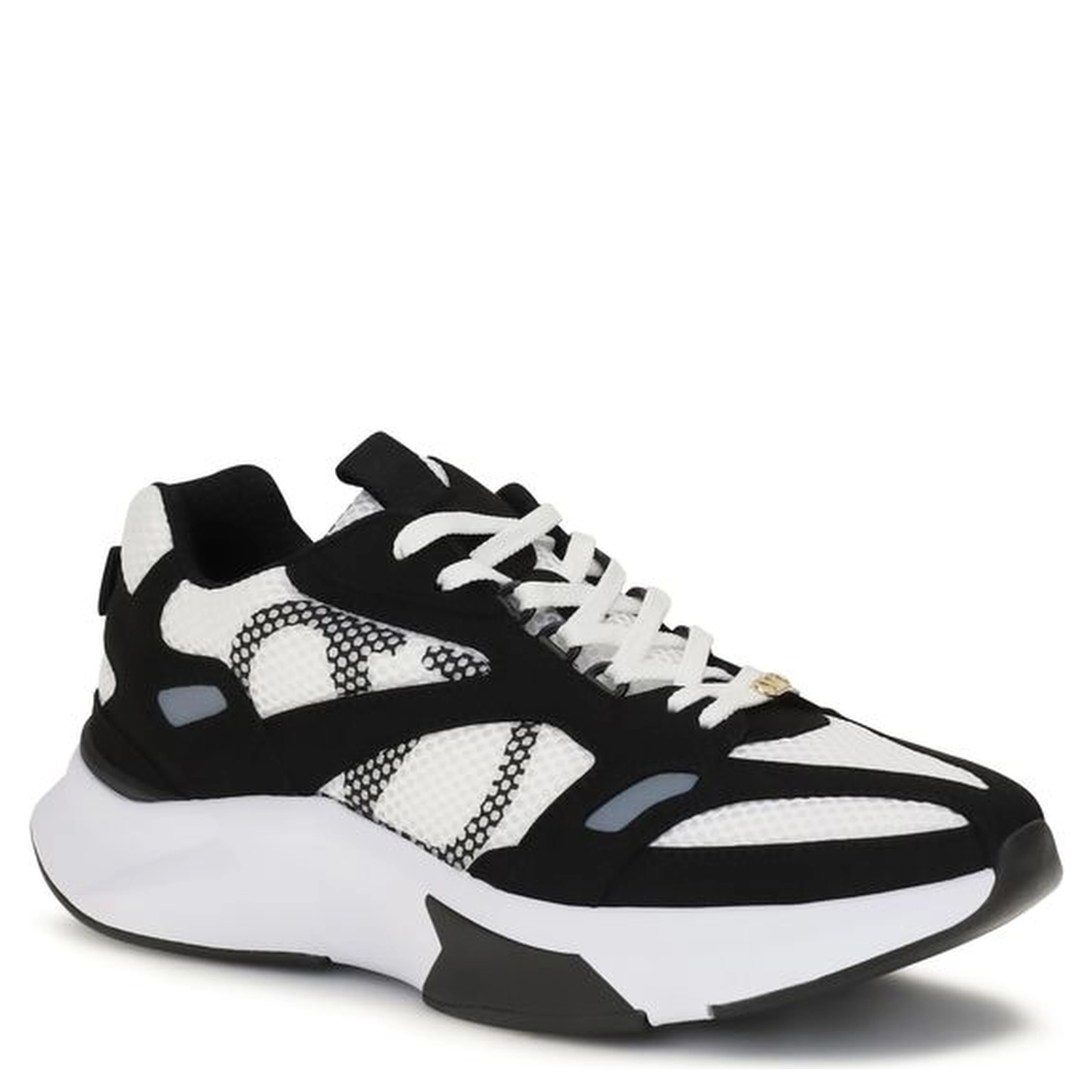 Multicolor Fabric Athletic Sneakers