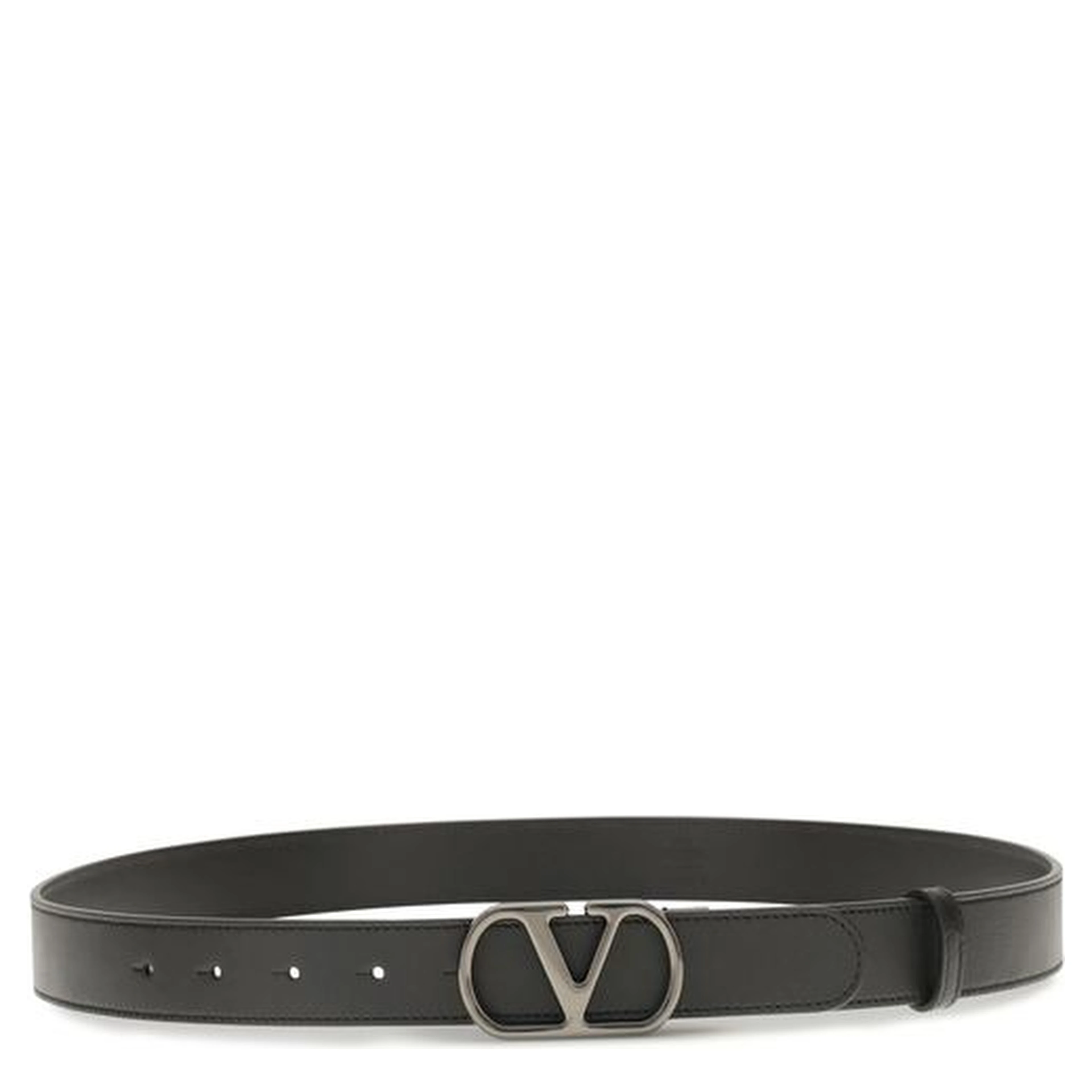 Black Calf Leather Bos Taurus Regular Belt