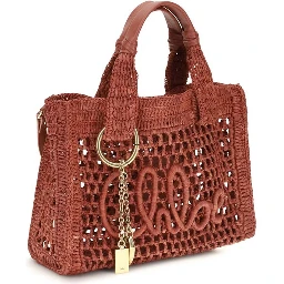 Multicolor Raffia Shoulder Bag