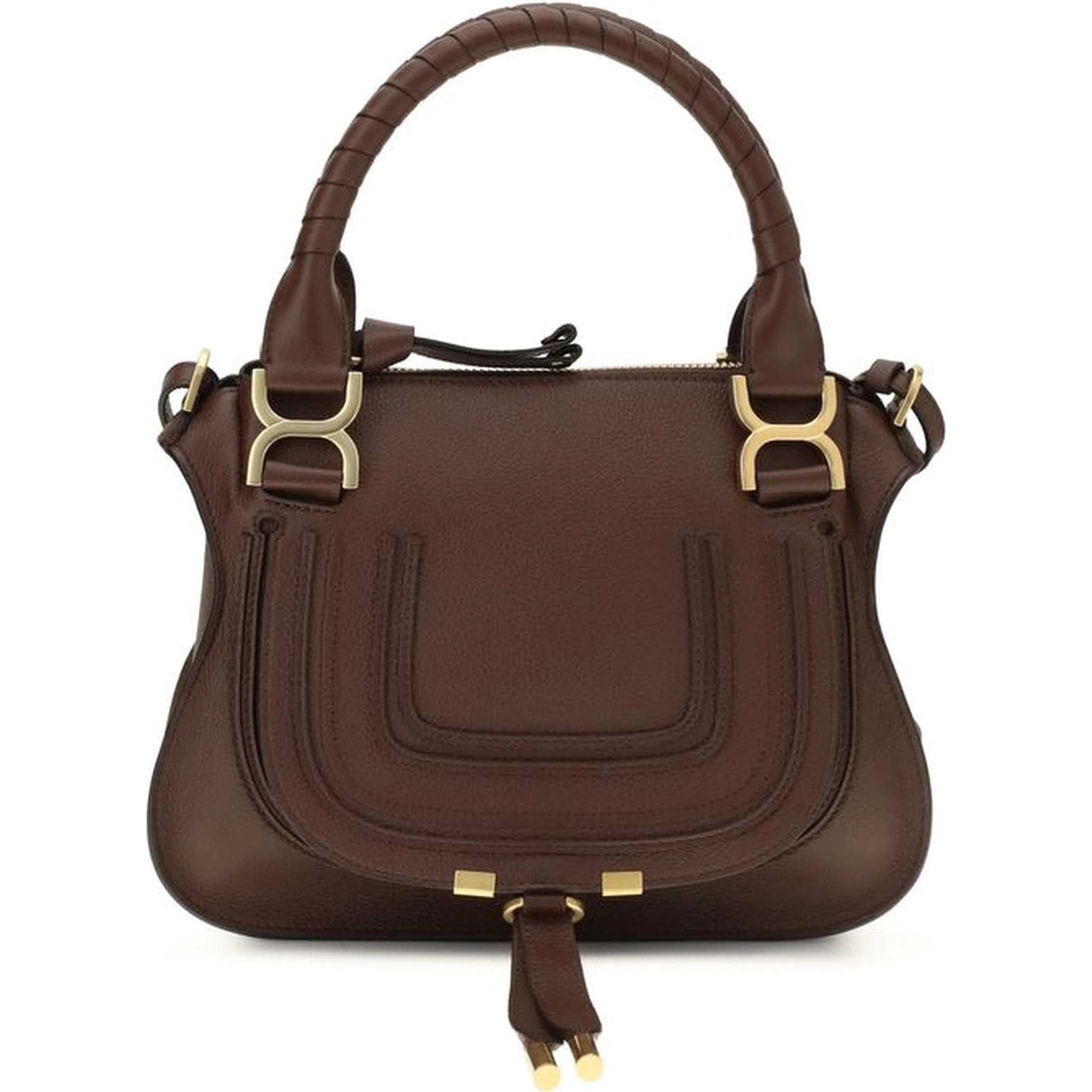 Brown Calf Leather Bos Taurus Handbag