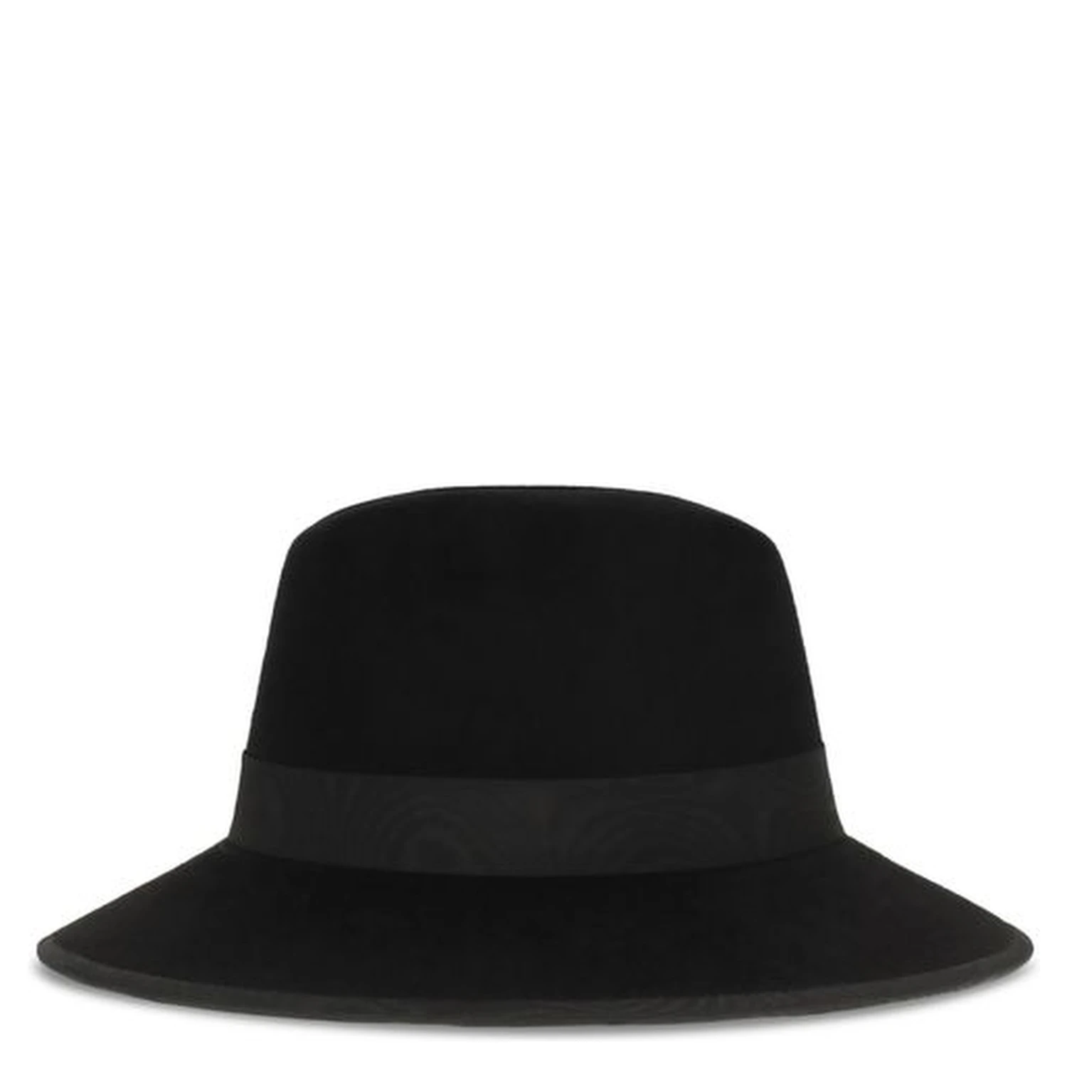Black Cotton Fedora
