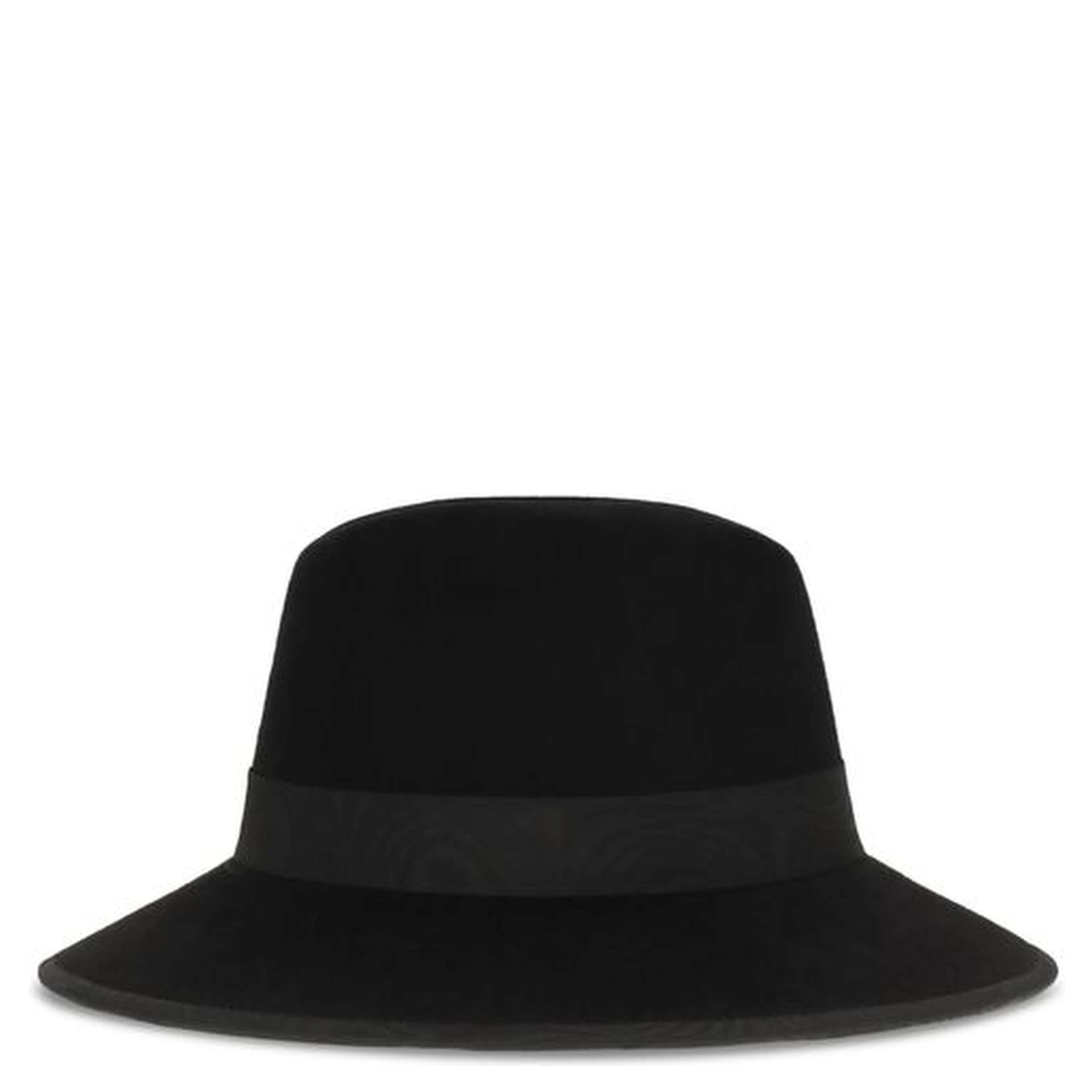 Black Cotton Fedora