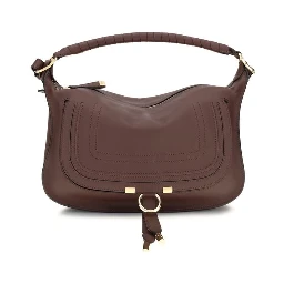 Bordeaux Calf Leather Bos Taurus Shoulder Bag