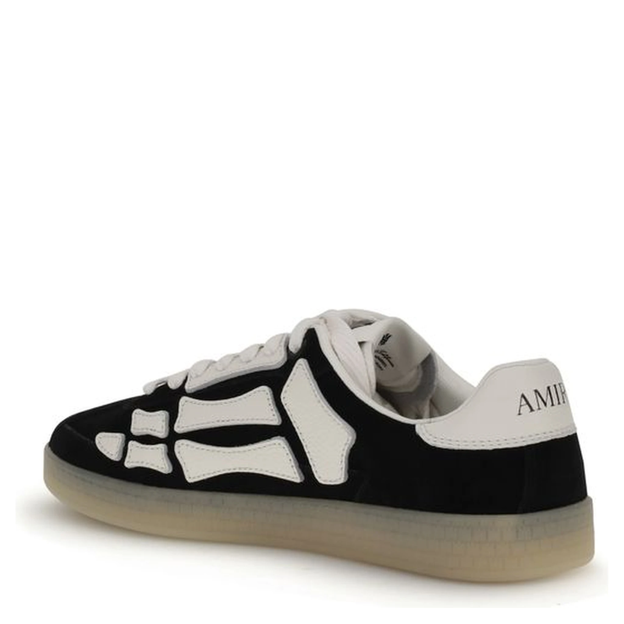 Black Calf Leather Bos Taurus Athletic Sneakers