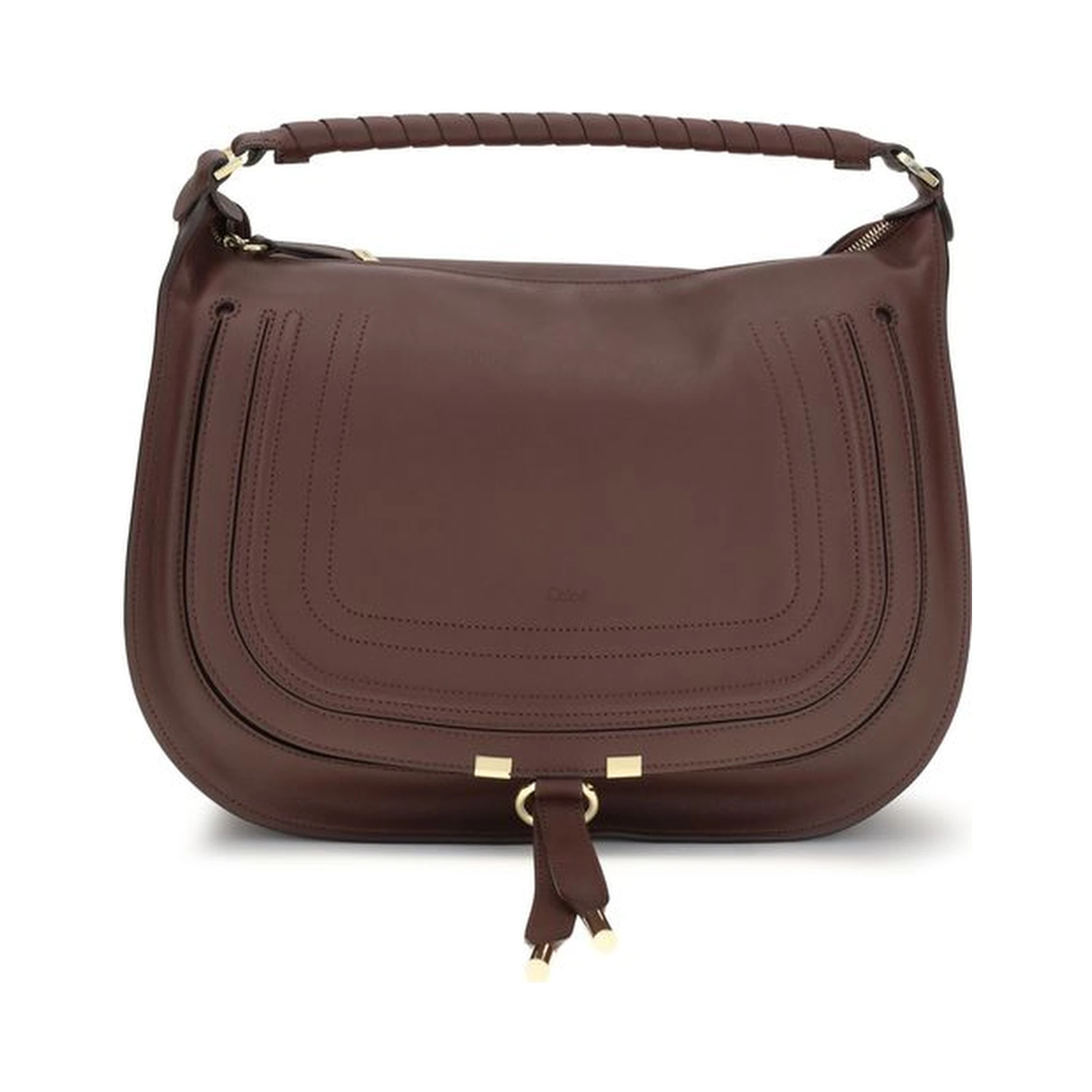 Brown Calf Leather Bos Taurus Shoulder Bag