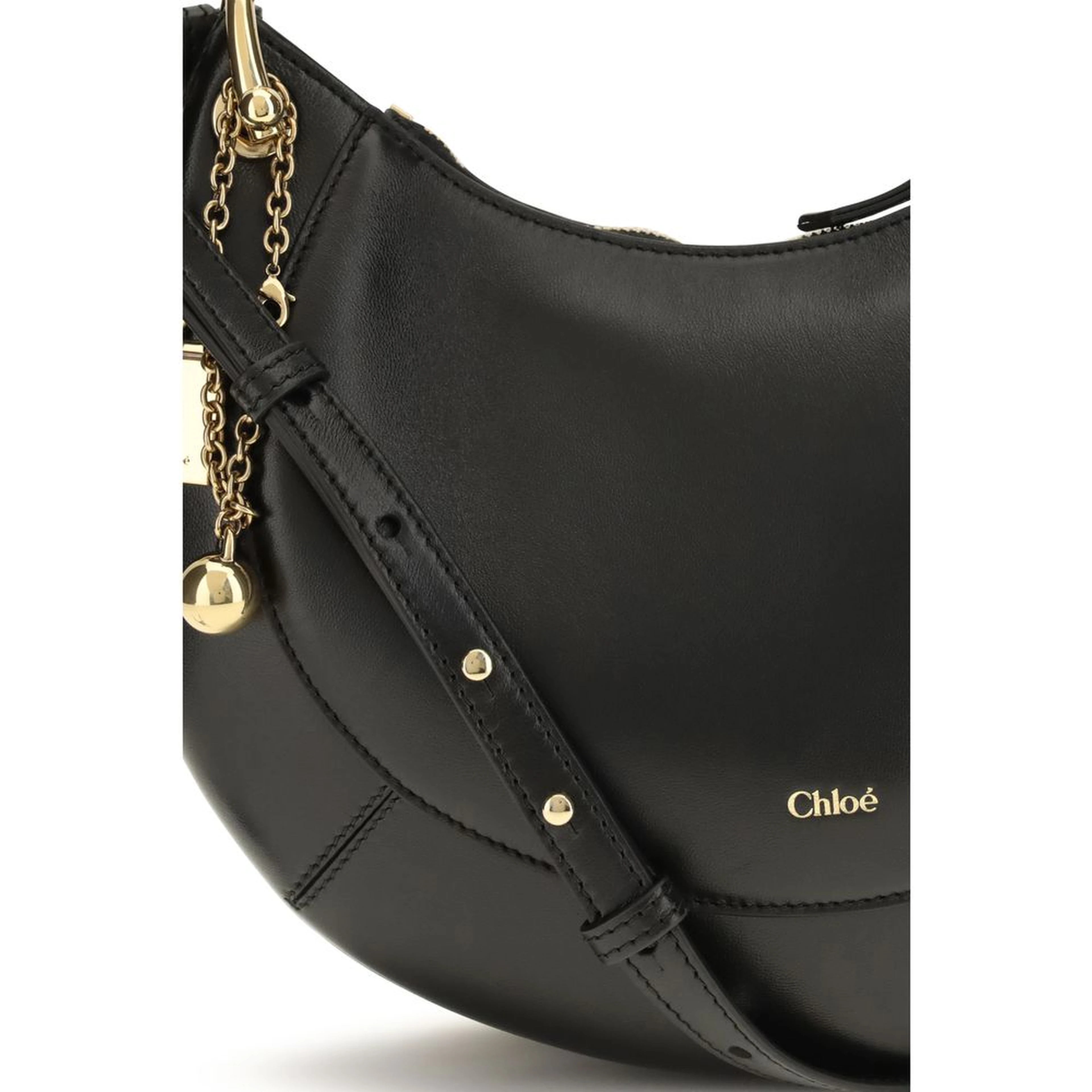 Black Calf Leather Bos Taurus Shoulder Bag