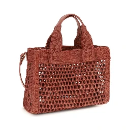 Multicolor Raffia Shoulder Bag