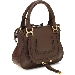 Brown Calf Leather Bos Taurus Handbag