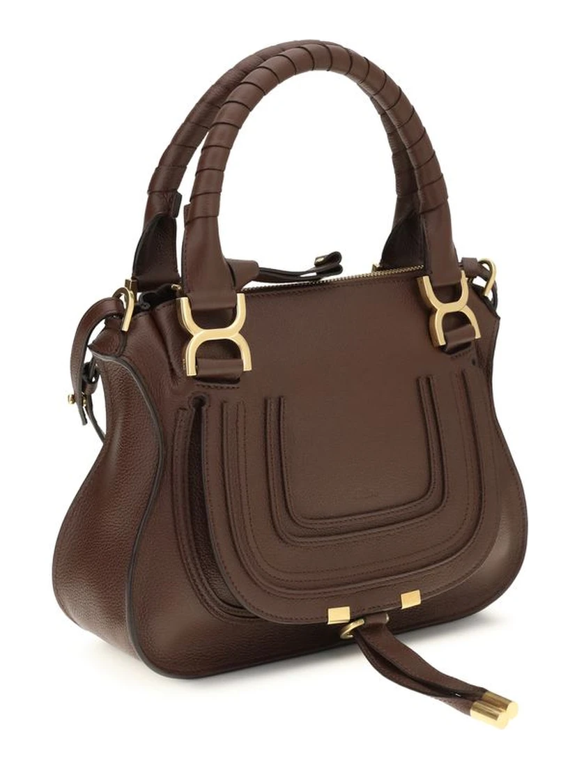 Brown Calf Leather Bos Taurus Handbag