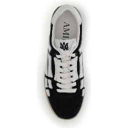 Black Calf Leather Bos Taurus Athletic Sneakers