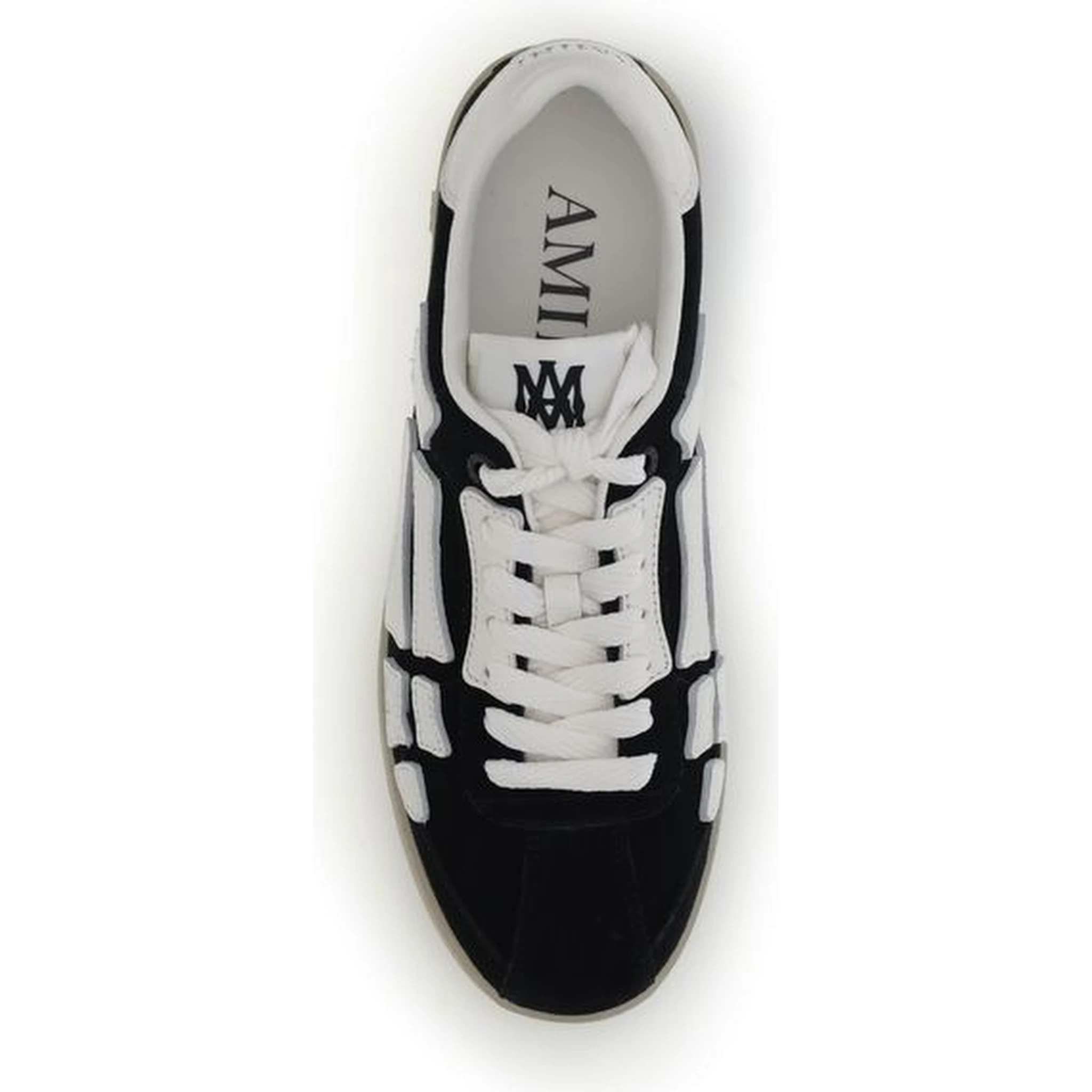 Black Calf Leather Bos Taurus Athletic Sneakers