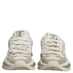 White Airmaster Mesh Low Top Sneakers Shoes