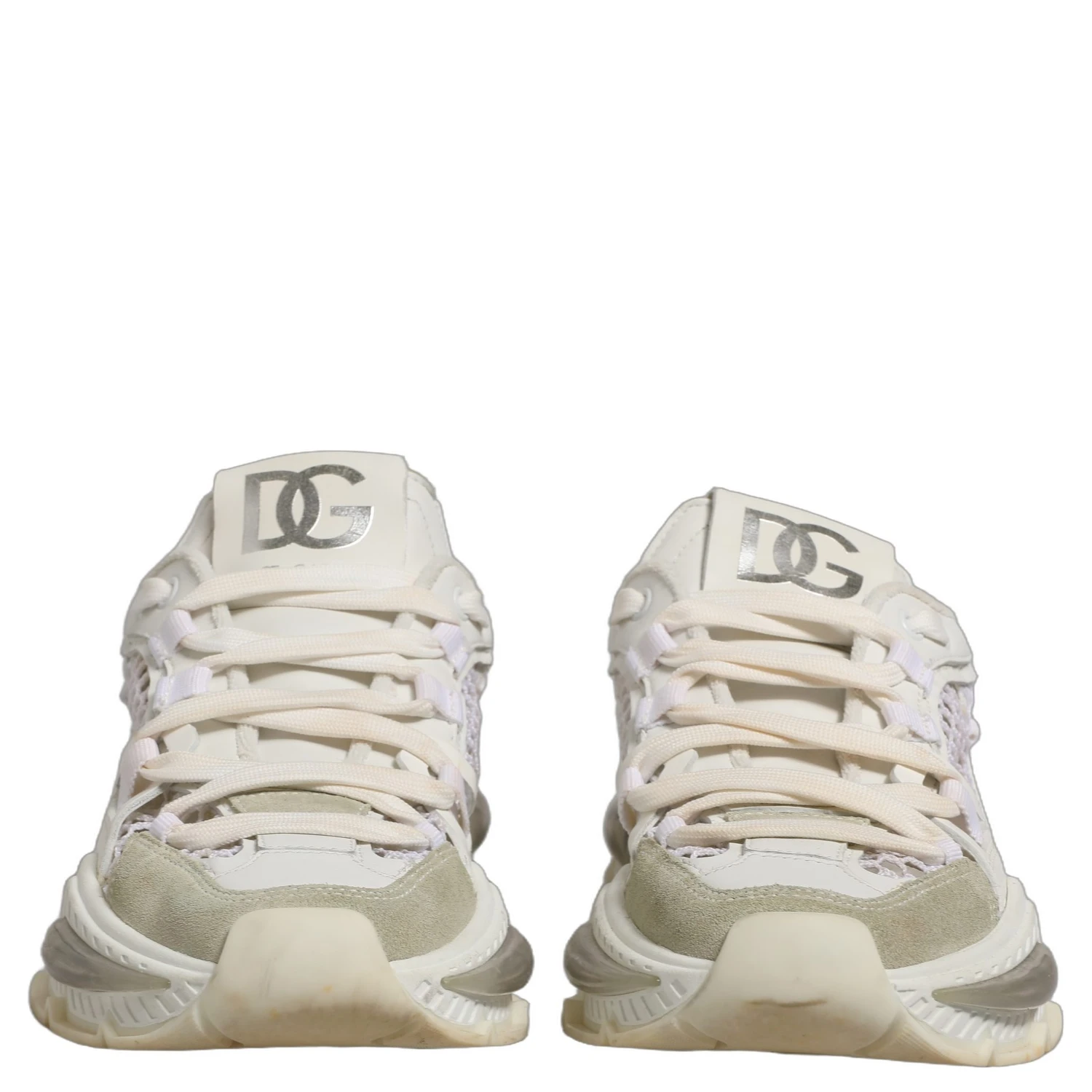 White Airmaster Mesh Low Top Sneakers Shoes