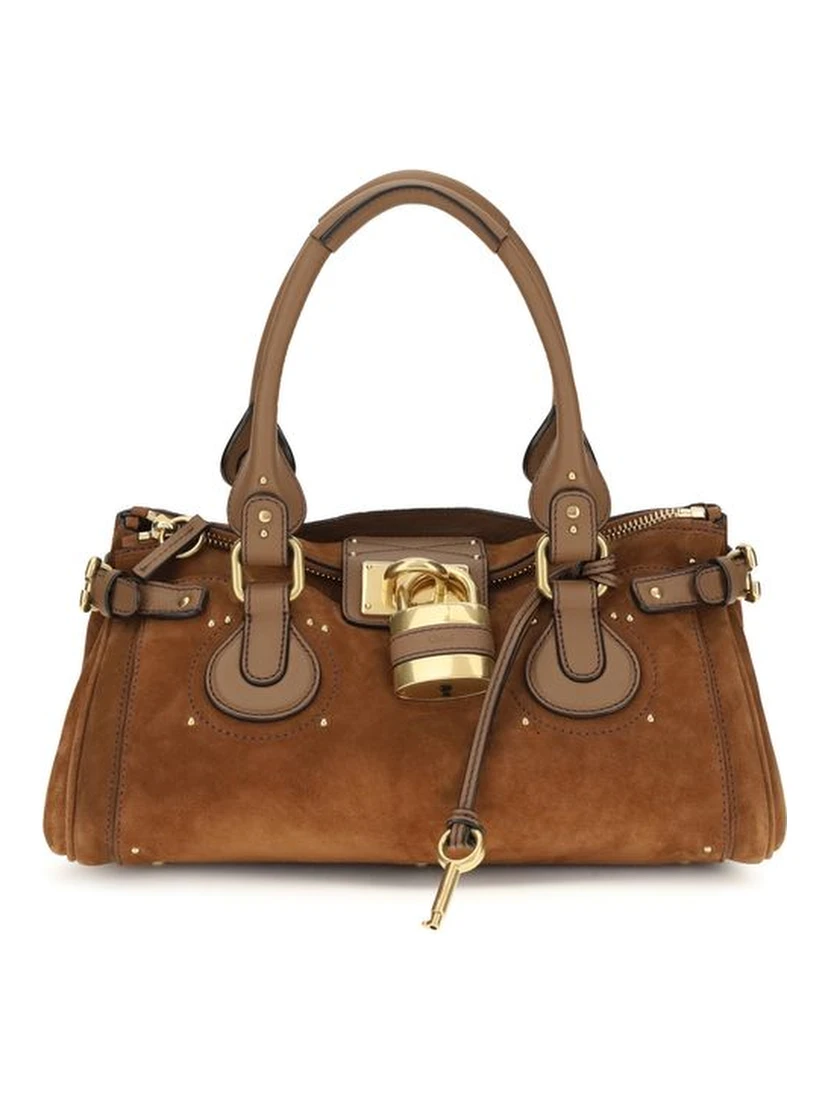 Brown Calf Leather Bos Taurus Handbag