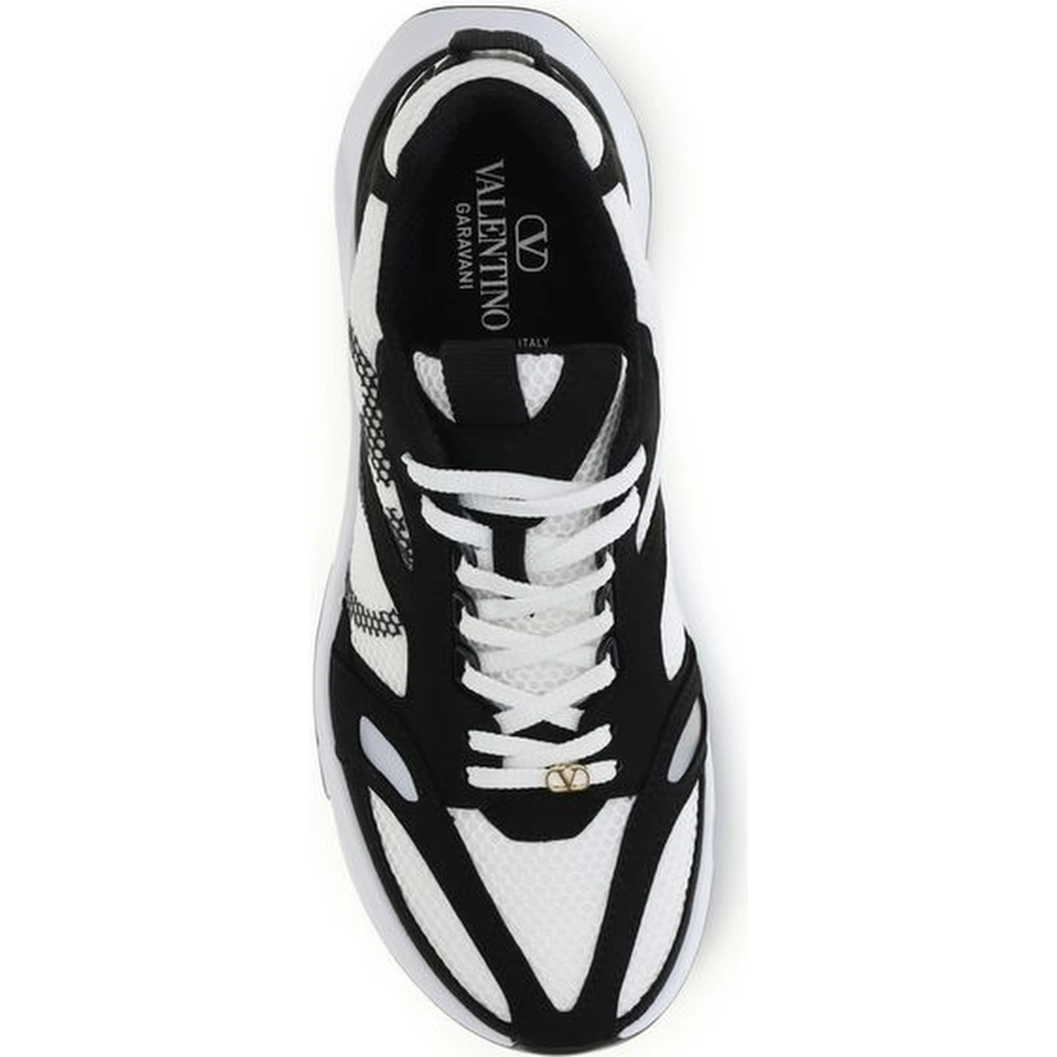 Multicolor Fabric Athletic Sneakers