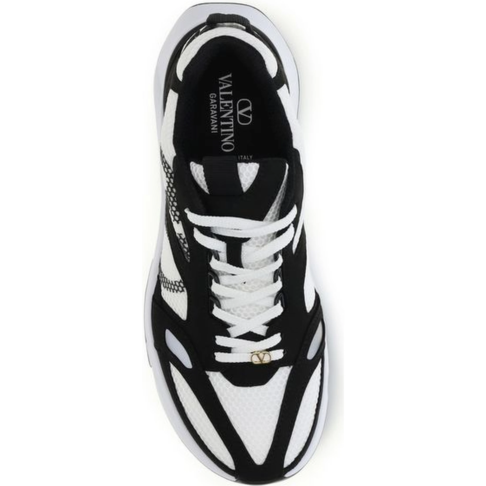 Multicolor Fabric Athletic Sneakers