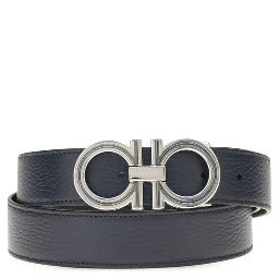 Blue Calf Leather Bos Taurus Belt