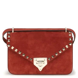Multicolor Suede Leather Shoulder Bag