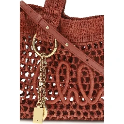 Multicolor Raffia Shoulder Bag