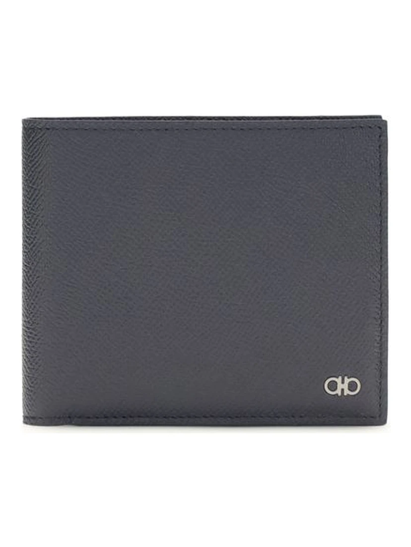Blue Calf Leather Bos Taurus Wallet