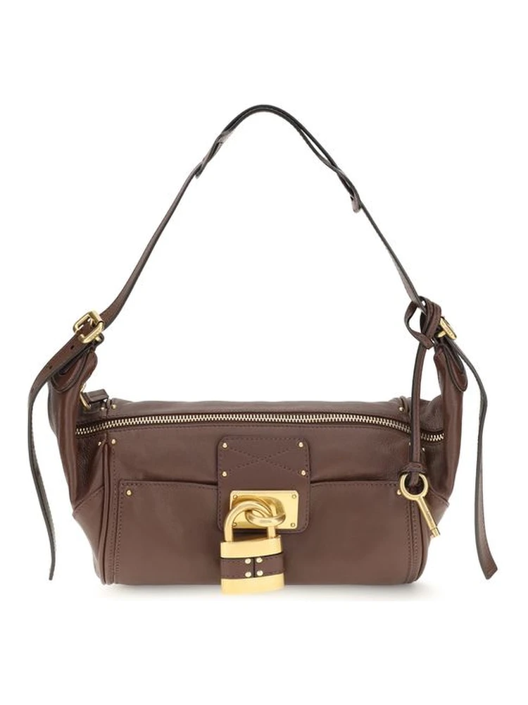 Brown Calf Leather Bos Taurus Shoulder Bag