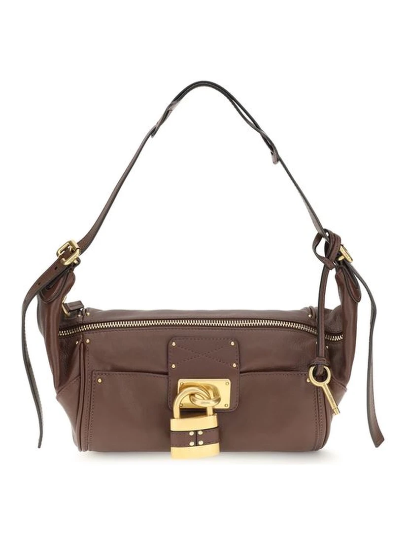 Brown Calf Leather Bos Taurus Shoulder Bag