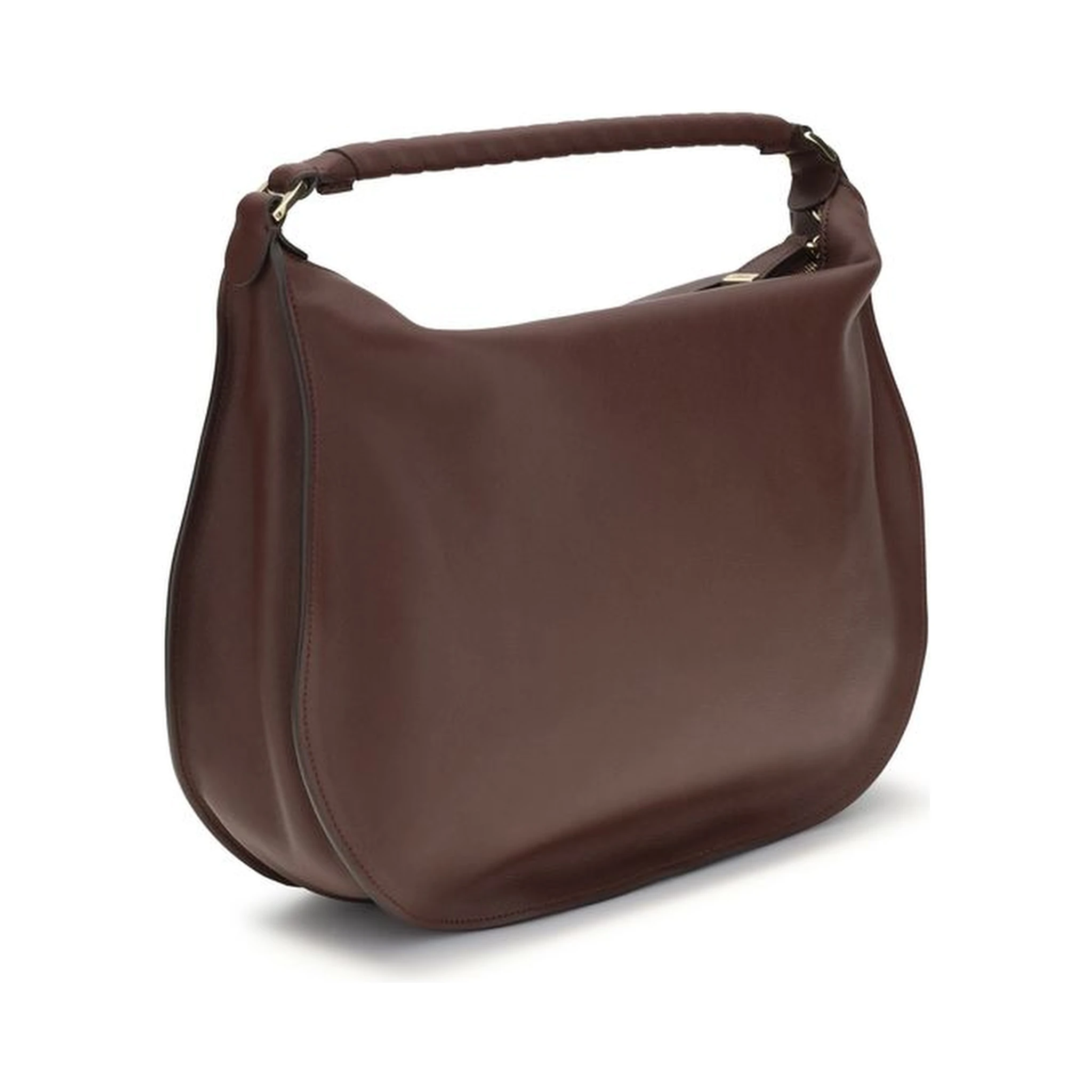 Brown Calf Leather Bos Taurus Shoulder Bag