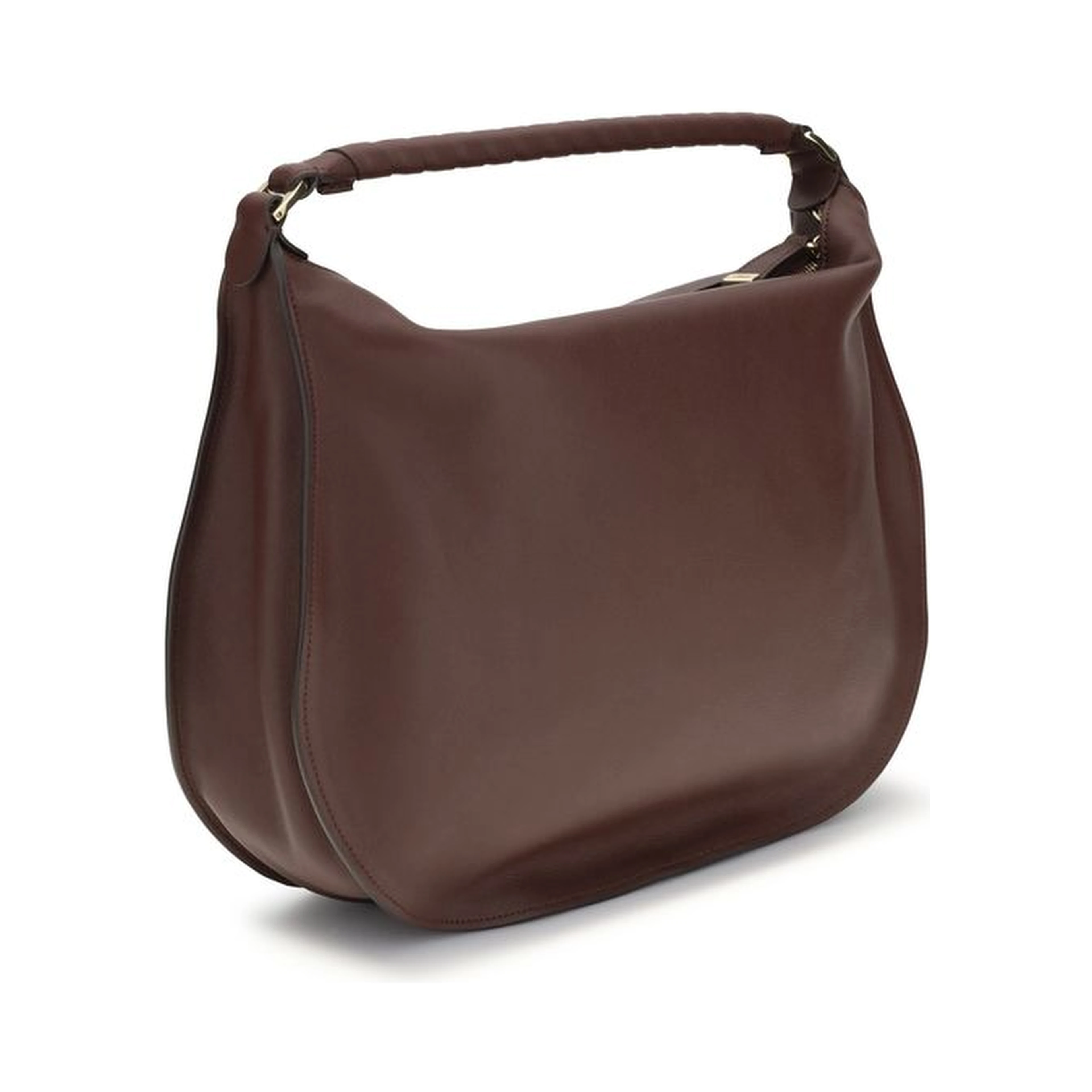 Brown Calf Leather Bos Taurus Shoulder Bag