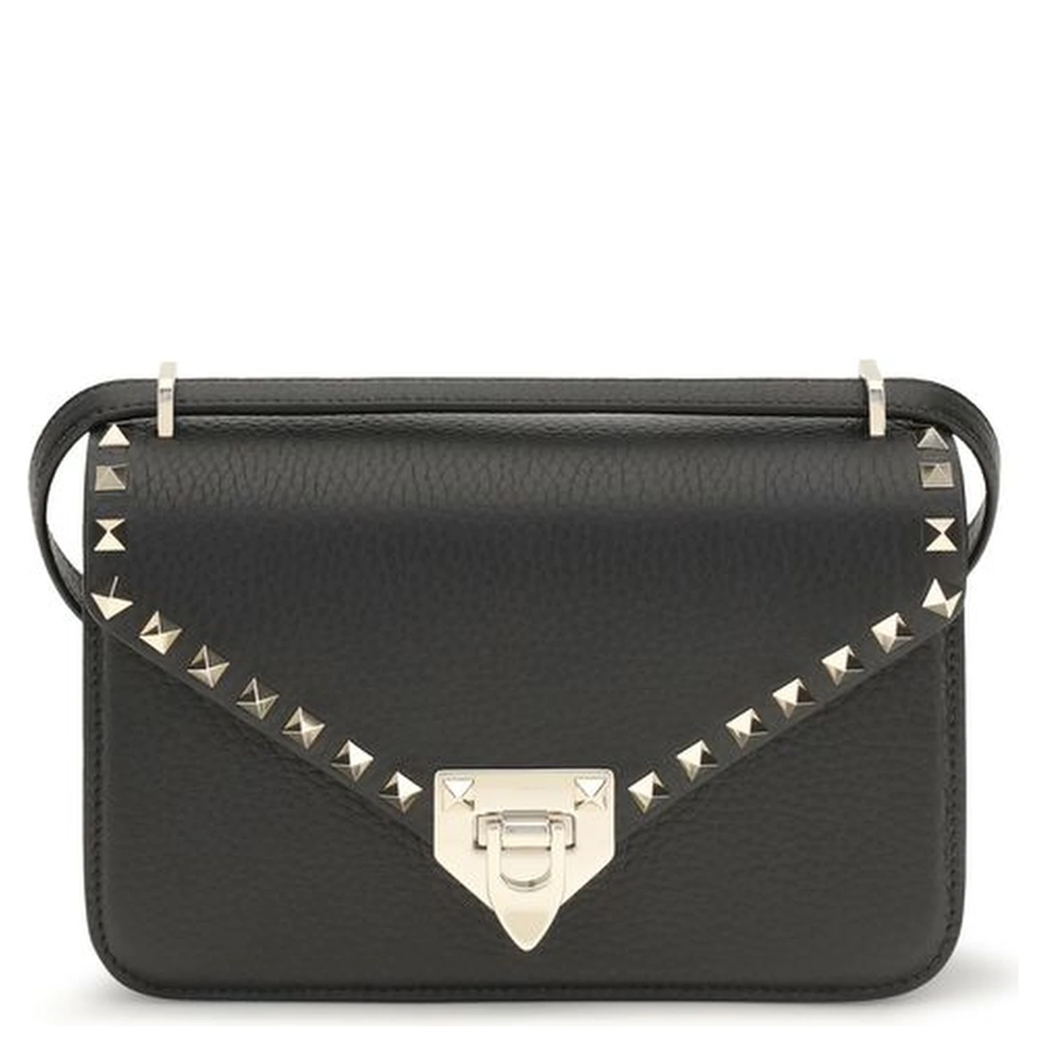 Black Calf Leather Bos Taurus Shoulder Bag