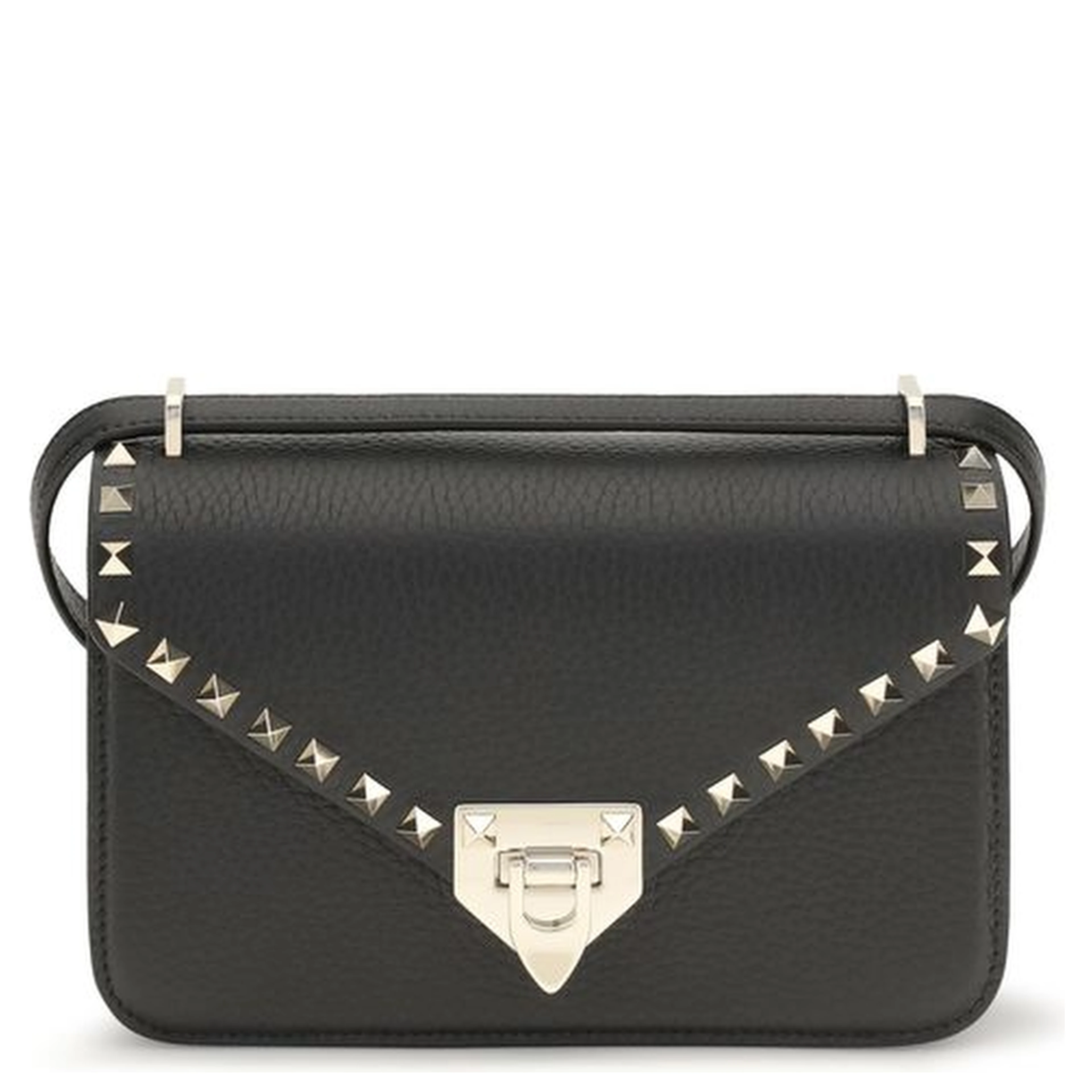 Black Calf Leather Bos Taurus Shoulder Bag
