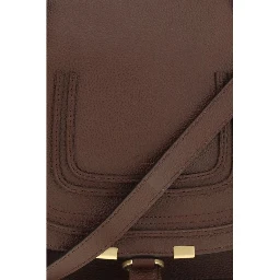 Brown Calf Leather Bos Taurus Handbag