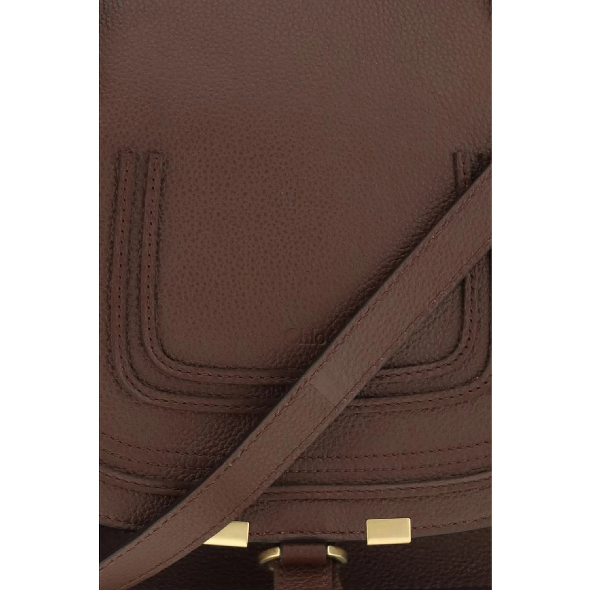 Brown Calf Leather Bos Taurus Handbag