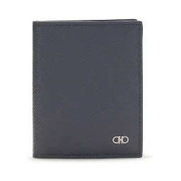 Blue Calf Leather Bos Taurus Wallet