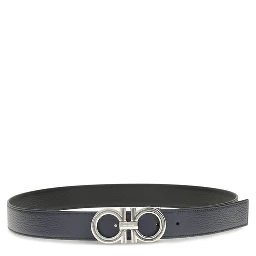 Blue Calf Leather Bos Taurus Belt