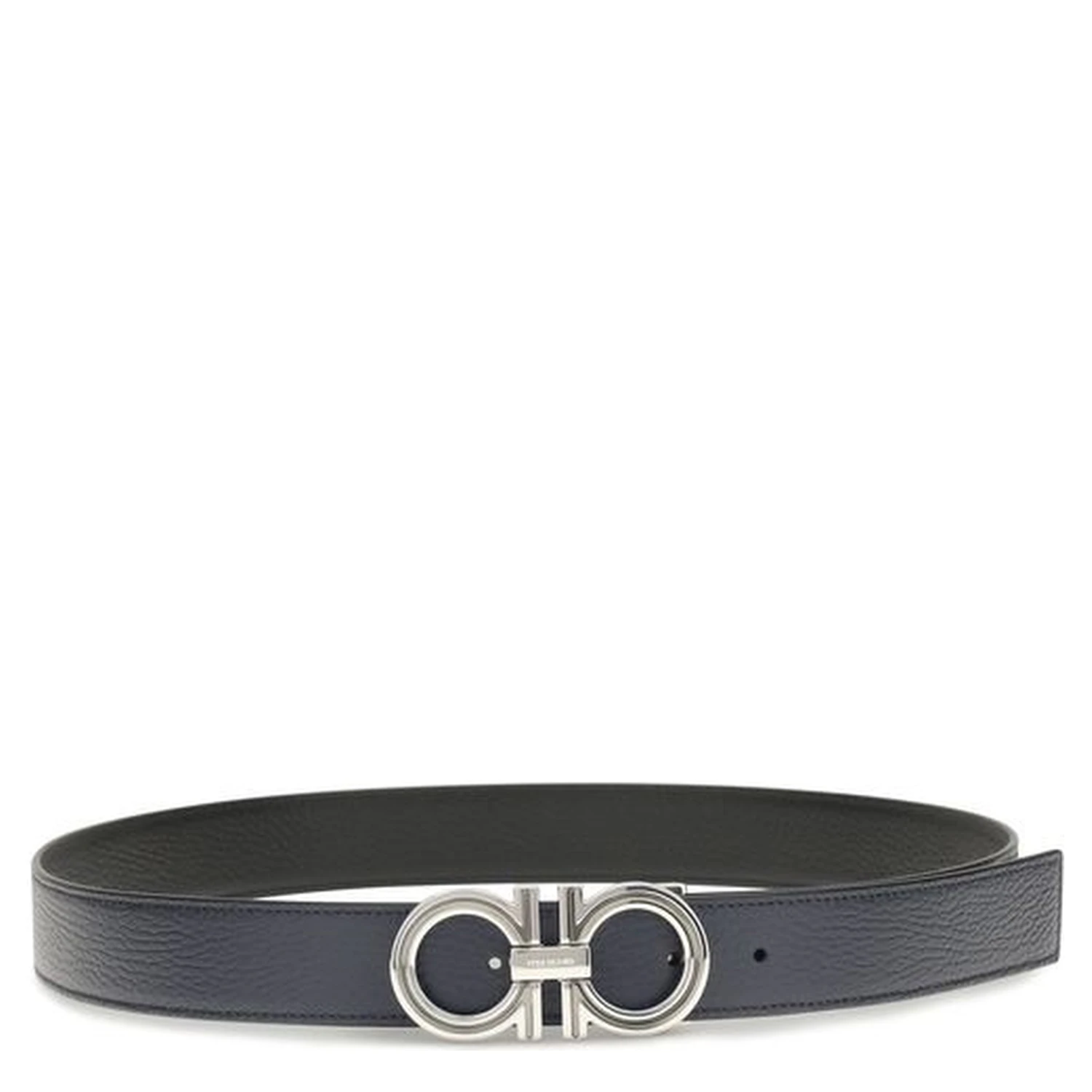Blue Calf Leather Bos Taurus Belt