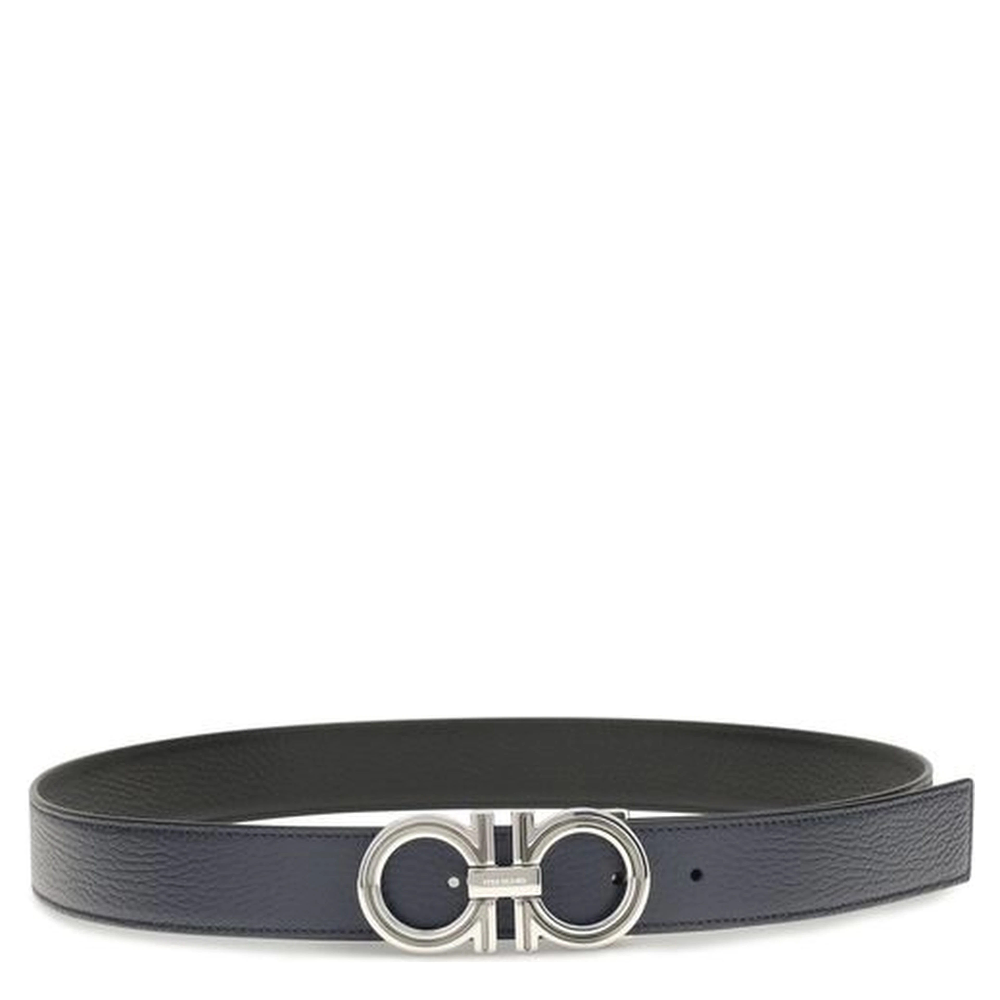 Blue Calf Leather Bos Taurus Belt