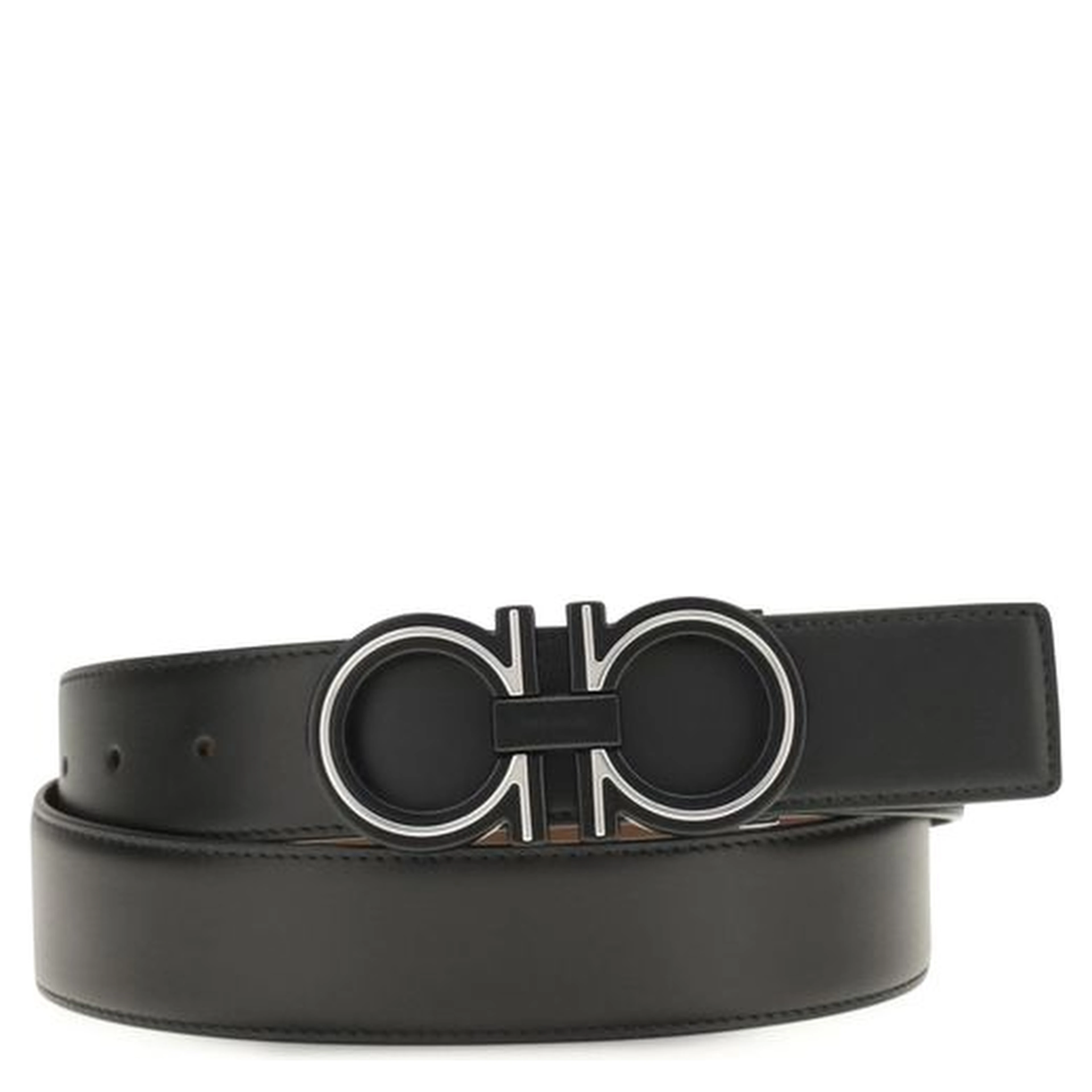 Blue Calf Leather Bos Taurus Regular Belt